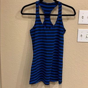 Lululemon Cool Racerback Stripe Tank
